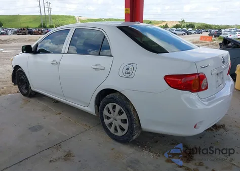 2009 Toyota Corolla Le из США, поврежденный, VIN JTDBL40E899092020
